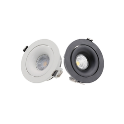 โคมไฟดาวน์ไลท์ ทรงกลม ปรับหมุนได้ 360° Downlight Round Adjustable Die-Cast Aluminum IP20
