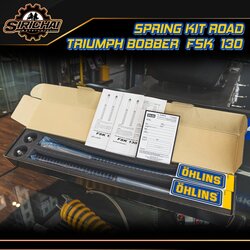 สปิงโช๊คหน้า Ohlins FSK 130 Triumph Bobber แท้ 100%