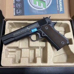 Colt M1911A1 สีดำ - WE