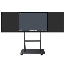 LED Touchscreen RAZR i-Blackboard 86 Gen4 ขนาด 86 นิ้ว ความละเอียด 3840 x 2160 พิกเซล (4K) ความคมชัด 5,000:1 ความสว่าง 500cd/m2 รองรับการทัชสกรีน 20 จุด มีลำโพง 15 วัตต์ 2 ตัว พร้อมเทคโนโลยีแบบ Capacitive