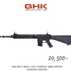 MK12 MOD1 (COLT LICENSED) GBBR AIRSOFT - GHK