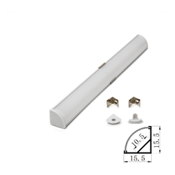 รางไฟเส้น อลูมิเนียม Track Aluminum Profile 1616 รางเข้ามุม