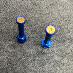 สลักบอดีี้ CNC / RD สีน้ำเงิน