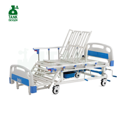 เตียงมือหมุน พลิกตะแคงตัวซ้าย-ขวา รุ่นซุปเปอร์ชีป(Super Cheap) มีฟังก์ชันขับถ่าย