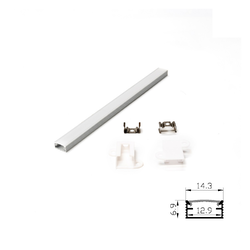 รางไฟเส้น อลูมิเนียม Track Aluminum Profile 0105