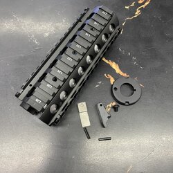 ชุดหน้า M4 CQB ระบบราง Picatinny (มีแผ่นอลูมิเนียม) 7 นิ้ว