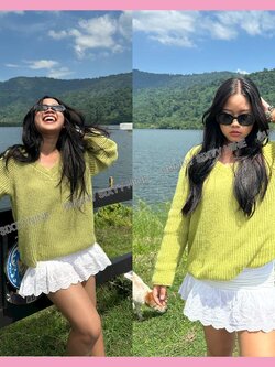 มินิกระโปรง ลูกไม้วินเทจ CN2775 พร้อมส่งในไทย