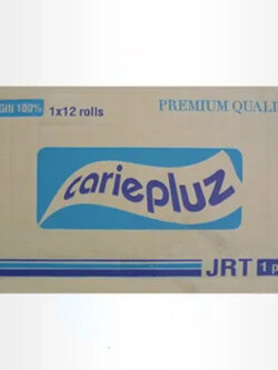 กระดาษชำระม้วนใหญ่ Cariepluz JRT 1 Ply Virgin100%