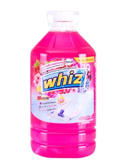 8850092102852 5200 มล. วิซ ทำความสะอาดพื้น กลิ่นเลิฟลี่ บลูม (ชมพู)