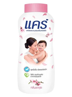 8850006593264 380g แป้งแคร์เด็ก ซากุระ/ชมพูอ่อน