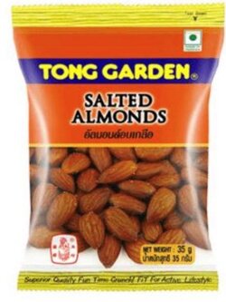 8850291290510 ทองการ์เด้น อัลมอนด์อบเกลือ 35ก