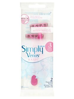 4902430792851 มีดโกนยิลเลตซิมพลีวีนัส 2 ด้าม