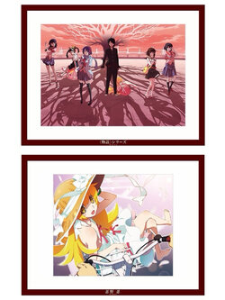 กรอบรูป โมโนกาตาริซีรี่ส์[Ichiban Kuji Monogatari Series Original Drawing Reproduction]