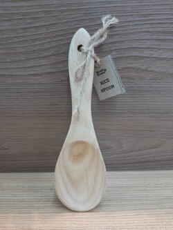 M-0090002 ทัพพีด้ามสั้น (Rice spoon)