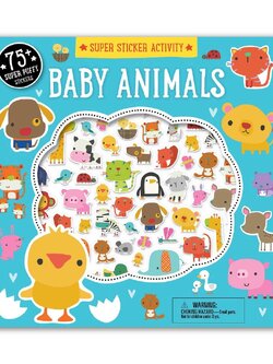 Super Sticker Activity Baby Animals