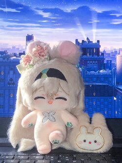 【6.6开售】流萤属性 崩坏星穹铁道 10cm棉花娃娃 薄荷挞