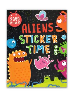 Aliens Sticker Time