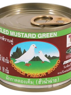 8850035000221 ผักกาดดองเค็ม ตรานกพิราบคู่140ก.