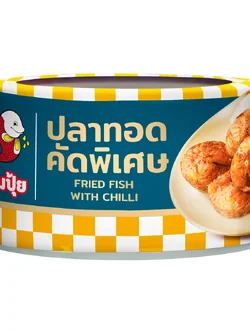 8850088602601 ปุ้มปุ้ย ปลาแมคเคอเรลทอดคัดพิเศษ 90ก.