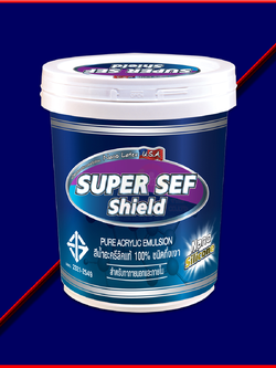 SUSUPER SEF SHIELD Nano Silicone Pure Acrylic 100% Semi-gloss