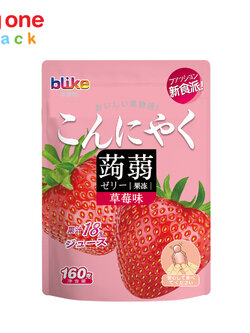 8858954213678 คอนยัคคุ เยลลี่ กลิ่นสตรอเบอร์รี่ ตราบีไลค์ 160ก.