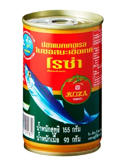 8850511121181 โรซ่าปลาแมคเคอเรลในซอสมะเขือเทศ 155กรัม