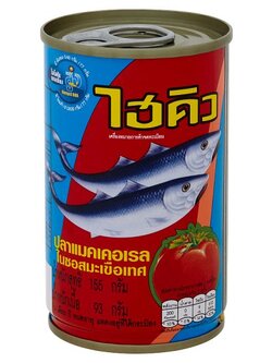 8850511121020 ไฮคิว-ปลาแมคเคอเรลในซอสมะเขือเทศ155ก.