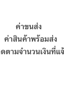 ค่าสินค้าพร้อมส่ง / ค่าขนส่ง