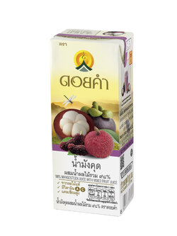 8850773511270 ดอยคำ น้ำมังคุดผสมน้ำผลไม้รวม200มล.