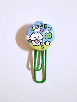 Pencil Spoon Lucky Bookmark