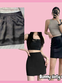 กระโปรง ทรงเอ รัดรูป มีหลายแบบ พร้อมส่ง