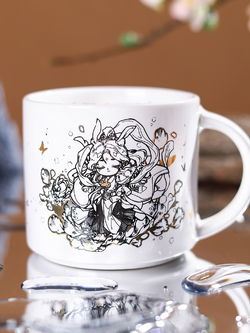 BEMOE 《天官赐福》漫画 DRINK MORE 马克杯 惜花款 （TGCF mug(แก้ว))