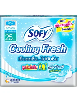 8851111116010 โซฟี คูลลิ่งเฟรช ซูเปอร์สลิม0.1 25ซม.