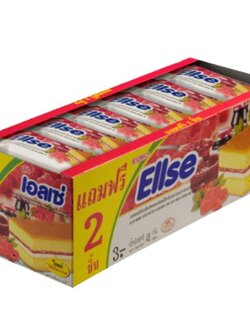 8850425012063 เอลเซ่เค้กรสช็อกโกแลต15ก.(กล่อง)
