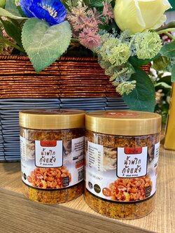 M-00710004 น้ำพริกกุ้งแห้ง 220ก. (ครัวบ้านแม่)