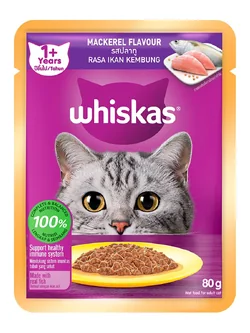 8853301550031 วิสกัส เพาซ์ อาหารแมวชนิดเปียก รสปลาทู 80 ก.