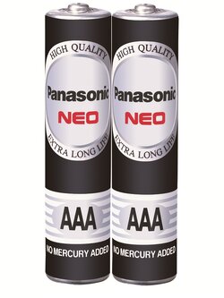 8887549053740 ถ่านพานาโซนิค นีโอ ขนาดAAA 2ก้อน