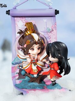 TGCF mini figure xielian huacheng (擎苍 天官赐福 谢怜花城) 仙乐浮绘 ver.