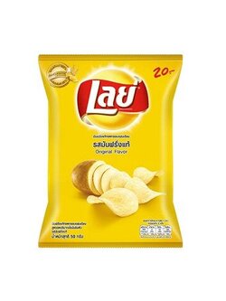 8850718819461 มันฝรั่งแผ่นอบกรอบ เลย์ รสมันฝรั่งแท้ 40 กรัม