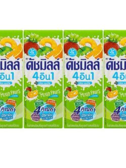 8851717049033 180ML ดัชมิลล์ ยูเอชที 4in1 ผลไม้รวม/เขียว(แพค*4)