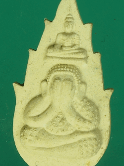 B2356 พระปิดตาเนื้อผงไม่ทราบที่และปีสร้าง 6