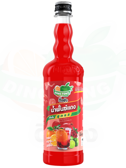 8858732821125 ติ่งฟง น้ำพันซ์แดง 760ml. พรีออเดอร์