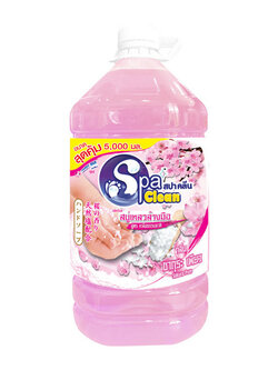 8858814203092 สปาคลีนสบู่เหลวล้างมือ 5000มล.กลิ่นซากุระเพียว