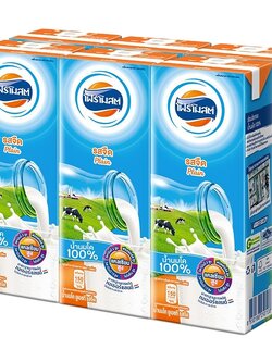 8850188253109 225mlโฟร์โมสต์-นมยูเอชทีจืด/ส้ม(แพค6ก.)#