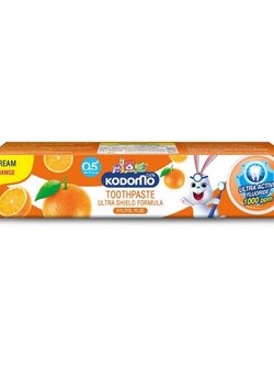8850002015227 ยาสีฟันโคโดโมอัลตร้าชิลด์ครีม-ส้ม 40g.