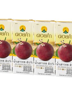 8850773110336 ดอยคำน้ำเสาวรส50เปอร์เซ็นต์ 200มล.(แพค4)