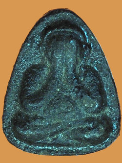 A5167 พระปิดตา หลังยันต์ ต เต่า ไม่ทราบที่และปีสร้าง 6