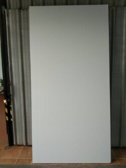 EPS FOAM,โฟมไม่ลามไฟ,โฟมกันร้อนหลังคา ขนาด 120x300 cm หนา 3" บรรจุ 5 แผ่น/แพ็ค