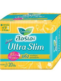 4901301506986 ลอรีเอะ อัลตร้า สลิม 17ซม. 20ชิ้น