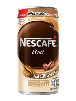 8850124025258 180mlเนสกาแฟพร้อมดื่ม-ลาเต้(กระป๋องน้ำตาล)